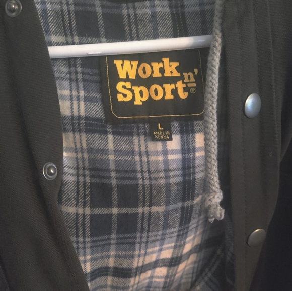 Men's work n' sport hooded jacket - Picture 2 of 7